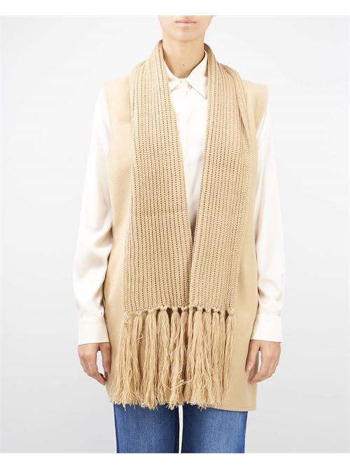 Cloth vest with fringes Twinset TWIN SET | Gilet | TO538111754